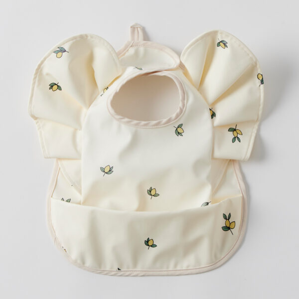 Lemons Frilled Bib