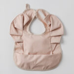 Pink Frilled Bib