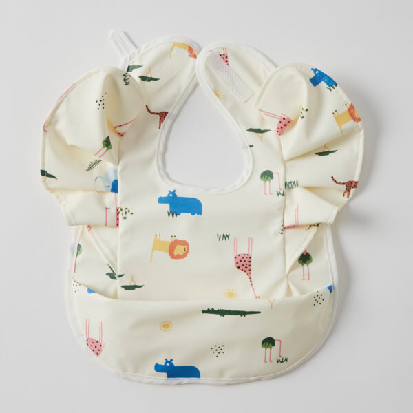 Zoo Frilled Bib