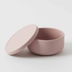 Henny Silicone Bowl with Lid - Musk