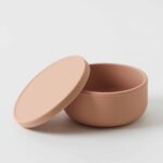 Henny Silicone Bowl with Lid - Terracotta