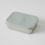 Rune Bento Box With Silicone Lid - Steele