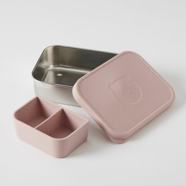 Rune Bento Box With Silicone Lid - Musk