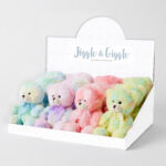 Rainbow Bears 4 Asst Colours in Display Box