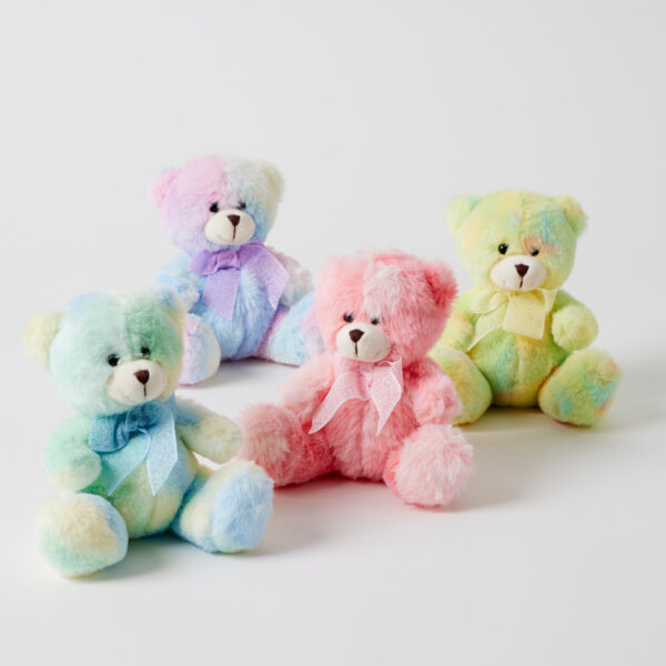 Rainbow Bears 4 Asst Colours in Display Box