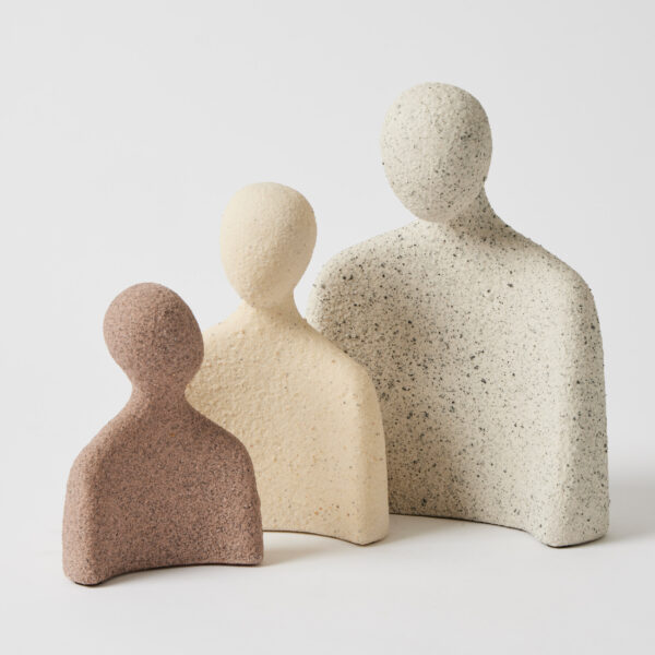 We Are Family Set of 3 Sculptures