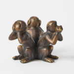 3 Wise Monkeys Sculpture