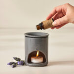 Ritual Oil Burner Gift Set - Grey