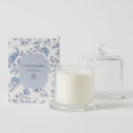 Chinoiserie Glass Cloche Scented Candle