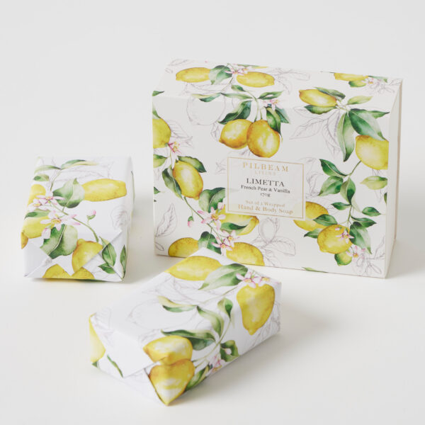 Limetta Scented Soap Gift Set of 2