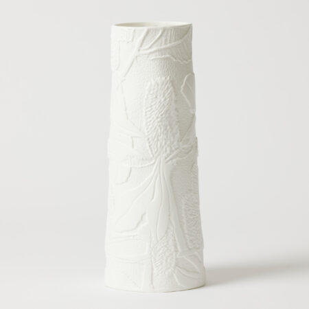 Banksia Tall Vase Large White