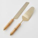 Bambu Cake Servers Set of 2