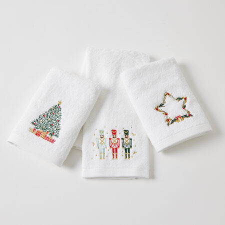 Merry Hand Towel 3 Asst Designs
