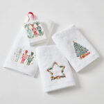 Merry Hand Towel 3 Asst Designs