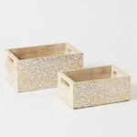 Ambretta Small Crate Boxes Set Of 2