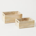 Ambretta Small Crate Boxes Set Of 2