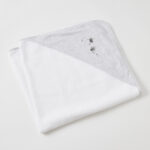 In the Meadow Embrioded Hooded Towel