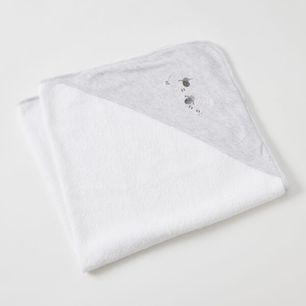 In the Meadow Embrioded Hooded Towel