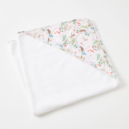 Enchanted Printed Jersey Hooded Towel