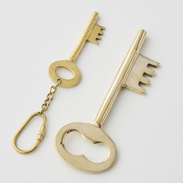 Key Bottle Opener & Keyring Set