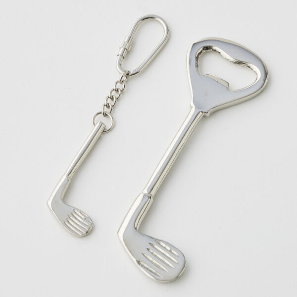 Golf Club Bottle Opener & Keyring Set