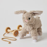 Bunny Plush Pull Along