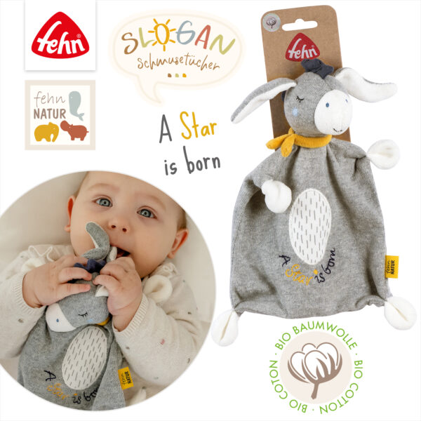 FehnNATUR Comforter Donkey "Star"