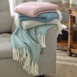 Herringbone Throw - Sage