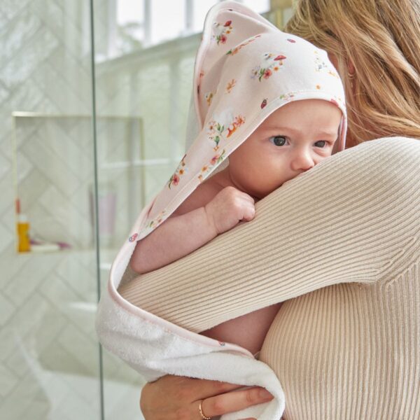 Waddling Around Hooded Towel