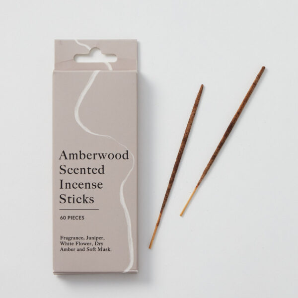 Amberwood Scented Incense Sticks 60pcs