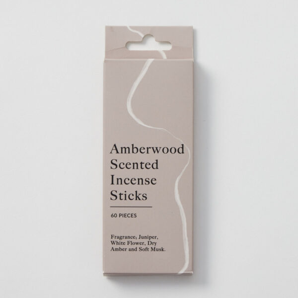 Amberwood Scented Incense Sticks 60pcs