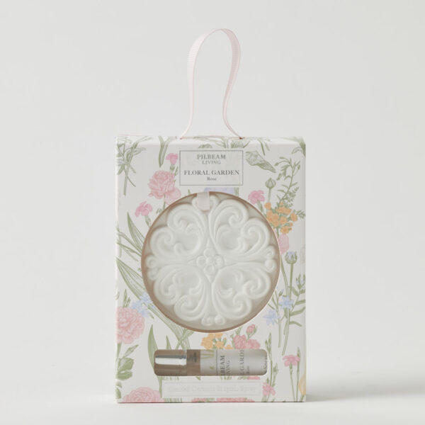 Floral Garden Scented Ceramic Disc - Rose