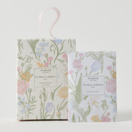 Floral Garden Scented Mini Sachets Set of 4 - Rose