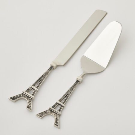 Eiffel Tower Cake Servers Set of 2