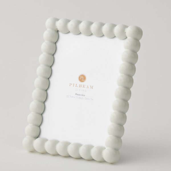 Creswick 5 x 7" Photo Frame - White