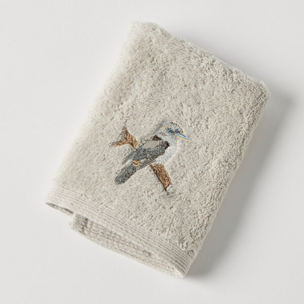 Kookaburra Face Washer