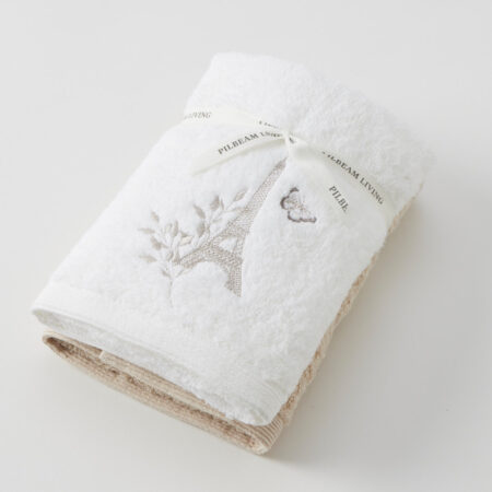 Amour Hand Towel Set of 2 (1 Plain)