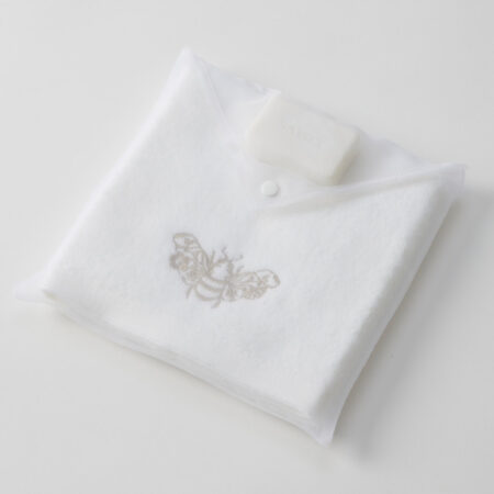 Beebee Hand Towel & Soap in Organza Bag