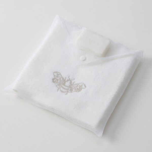 Beebee Hand Towel & Soap in Organza Bag