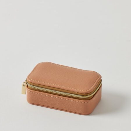 Mila Mini Jewellery Case - Dusty Rose