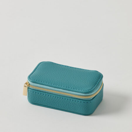 Mila Mini Jewellery Case - Teal