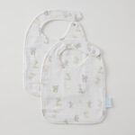 Little Aussie Critters Muslin Bib Set of 2