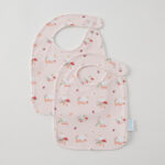 Waddling Around Muslin Bib Set of 2