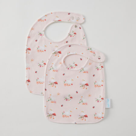 Waddling Around Muslin Bib Set of 2