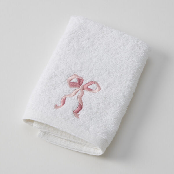 Bows Love Bath Towel & Face Washer in Organza Bag