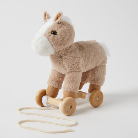 Horse Plush Pull Along