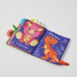 Jungle & Dinosaur Fun Fabric Books - 2 Asst Designs