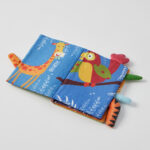 Jungle & Dinosaur Fun Fabric Books - 2 Asst Designs