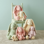 Peach Bunny Large