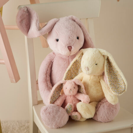 bunnies-pastel-pink-yellow-floral-ears